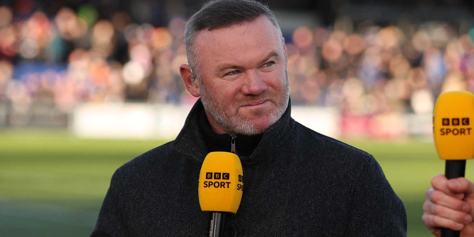 Wayne Rooney speaks as a pundit