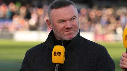 Wayne Rooney speaks as a pundit