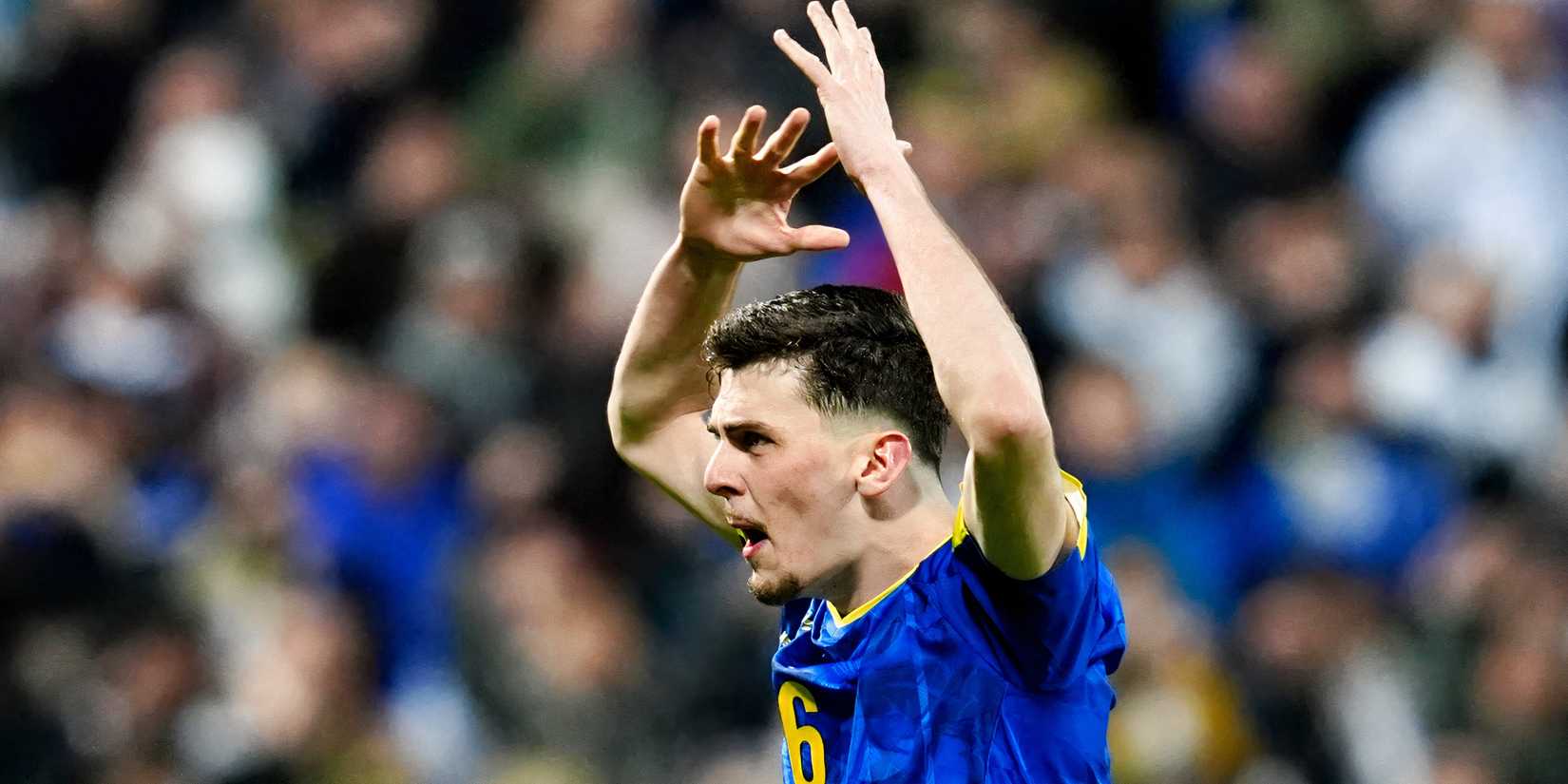 Benjamin Tahirovic in action for Bosnia