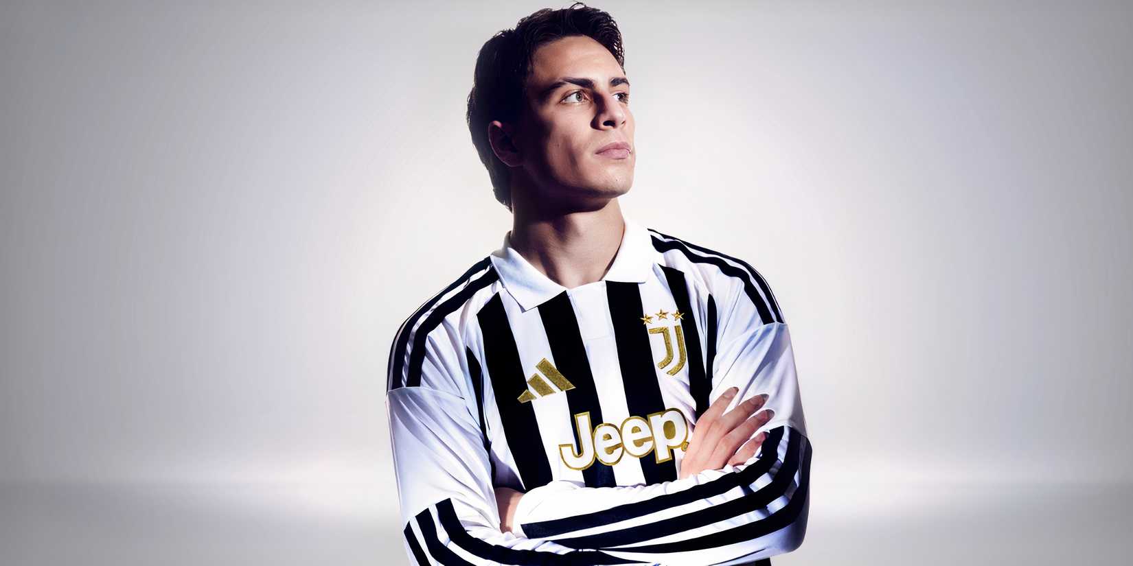 Juventus kit reveal worn by Kenan Yildiz