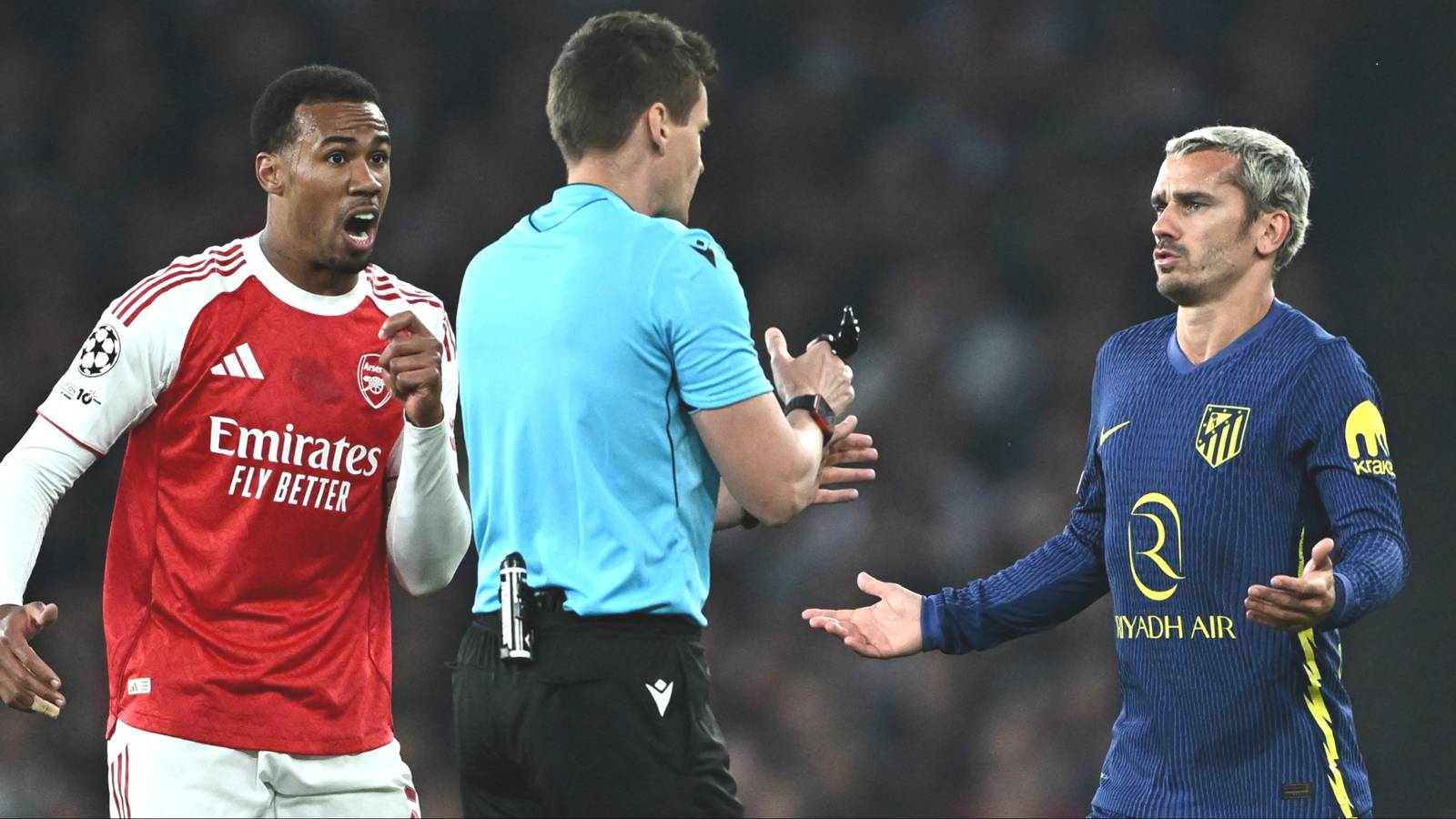 Arsenal 1-0 Atletico: Why Griezmann Didn't Win a Penalty For Calafiori Trip