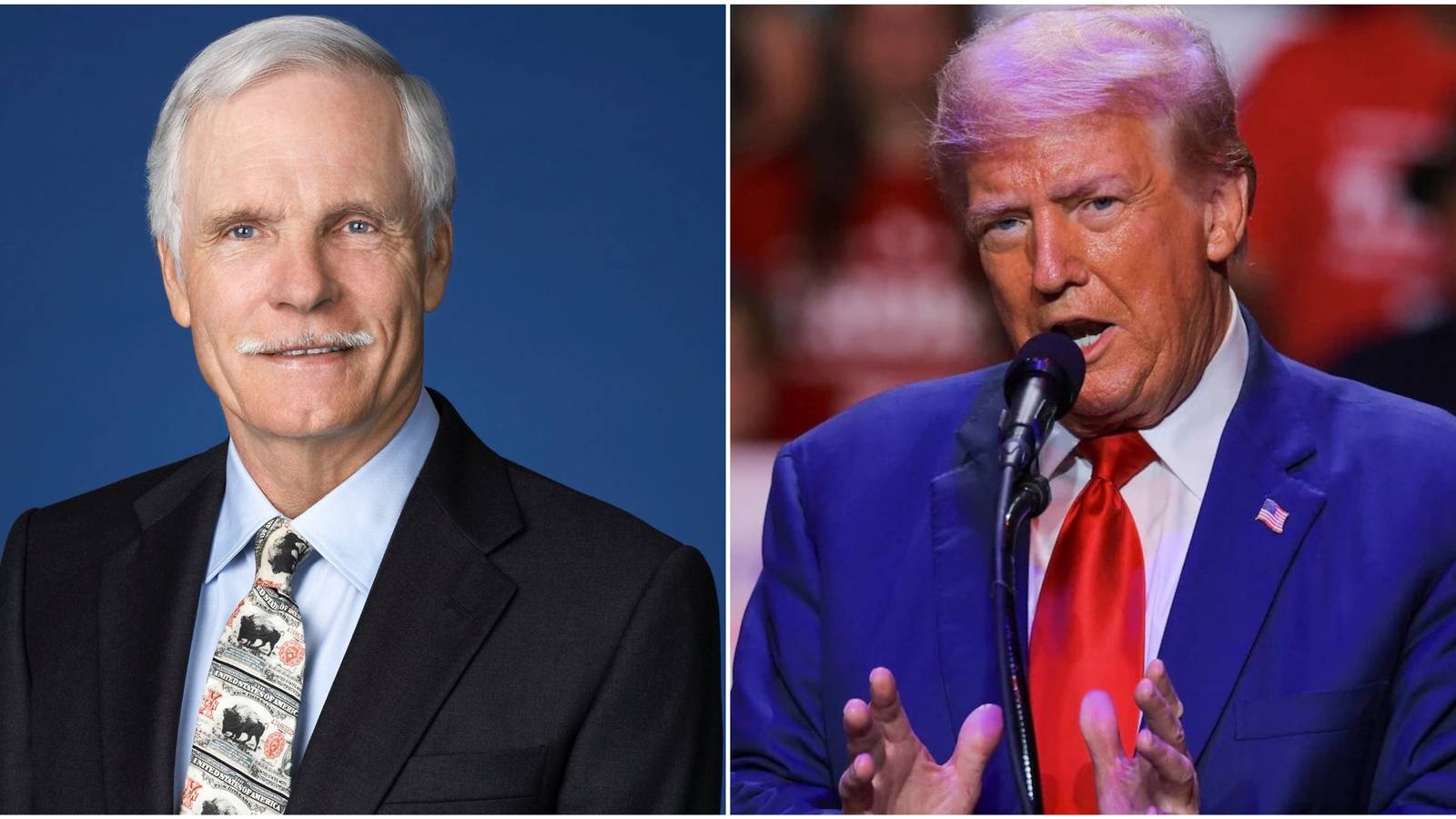 Donald Trump's Bizarre Rant After Former WCW Owner Ted Turner Passes Away