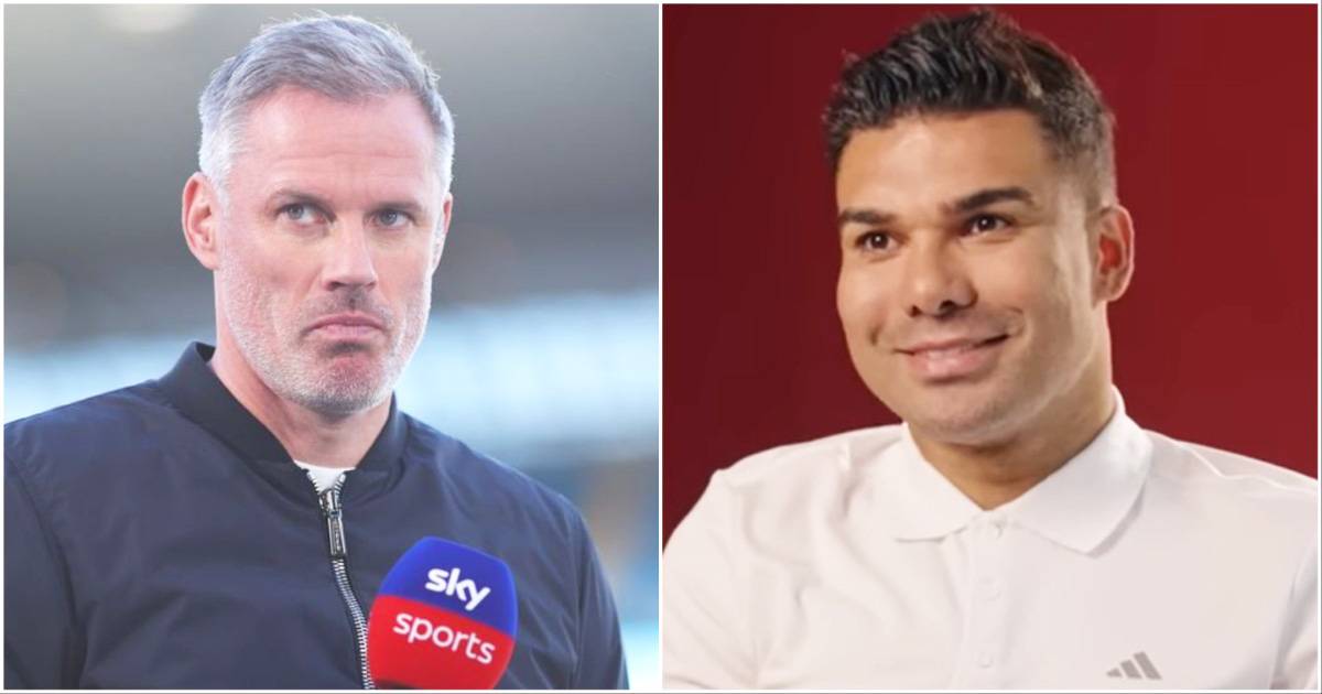 Casemiro Labels Jamie Carragher ‘Bitter’ After ‘Leave the Football’ Comment