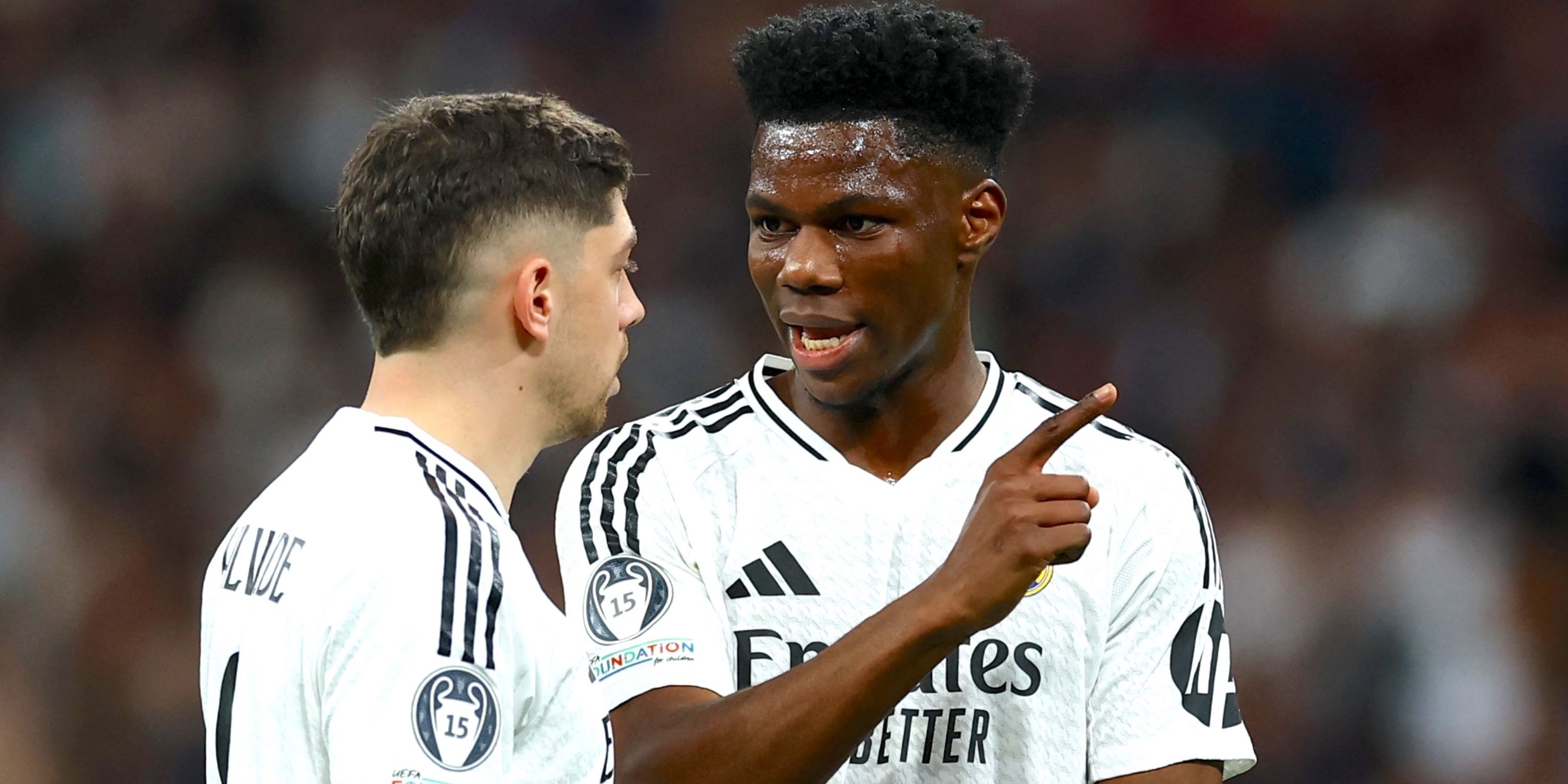 Aurelien Tchouameni and Federico Valverde 