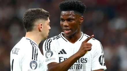 Aurelien Tchouameni and Federico Valverde
