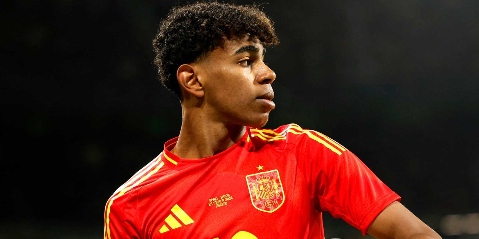 Spain's Lamine Yamal