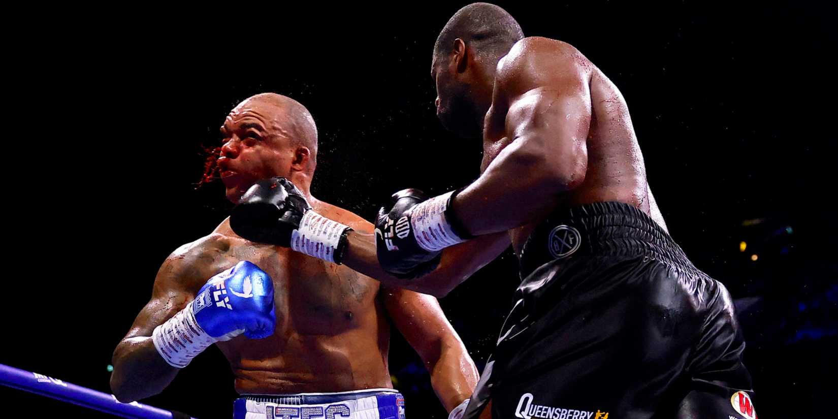 Fabio Wardley suffers damage against Daniel Dubois