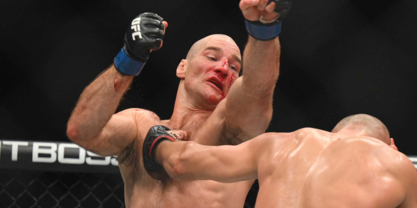Sean Strickland's Face at UFC 328