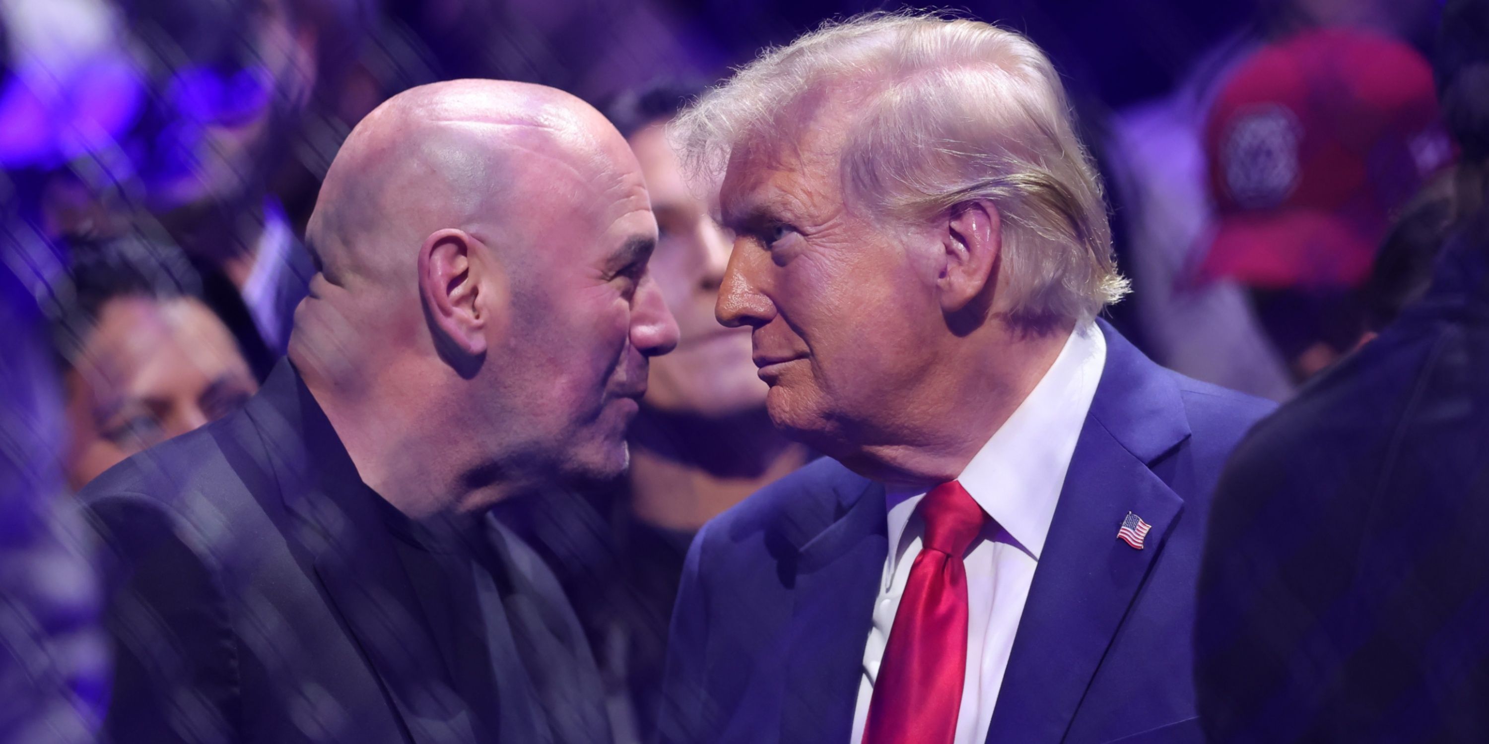 Dana White and Donald Trump