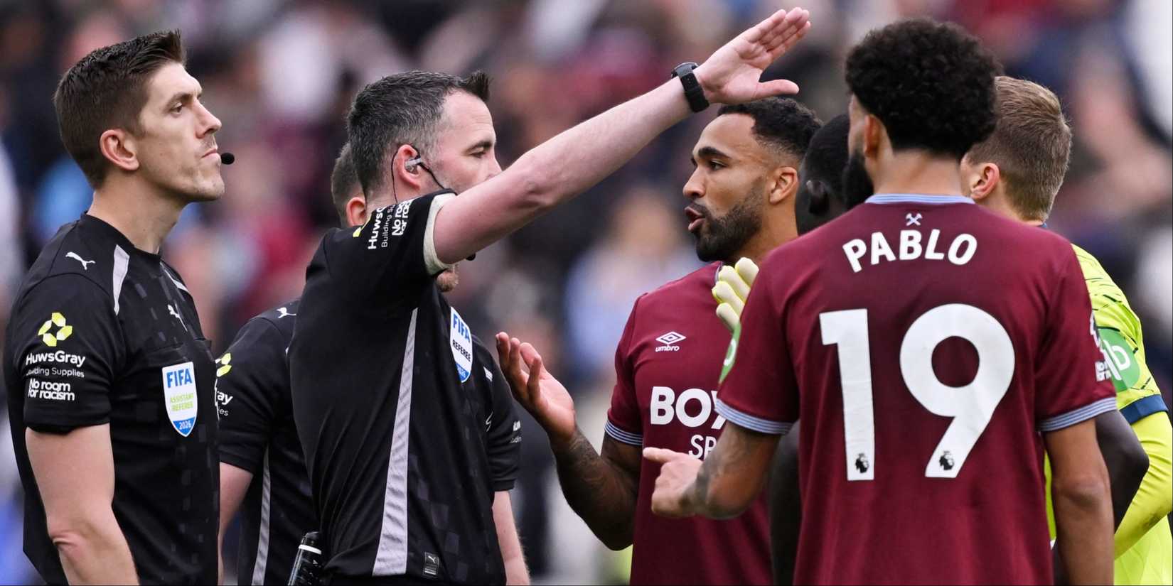 West Ham Players vs Arsenal