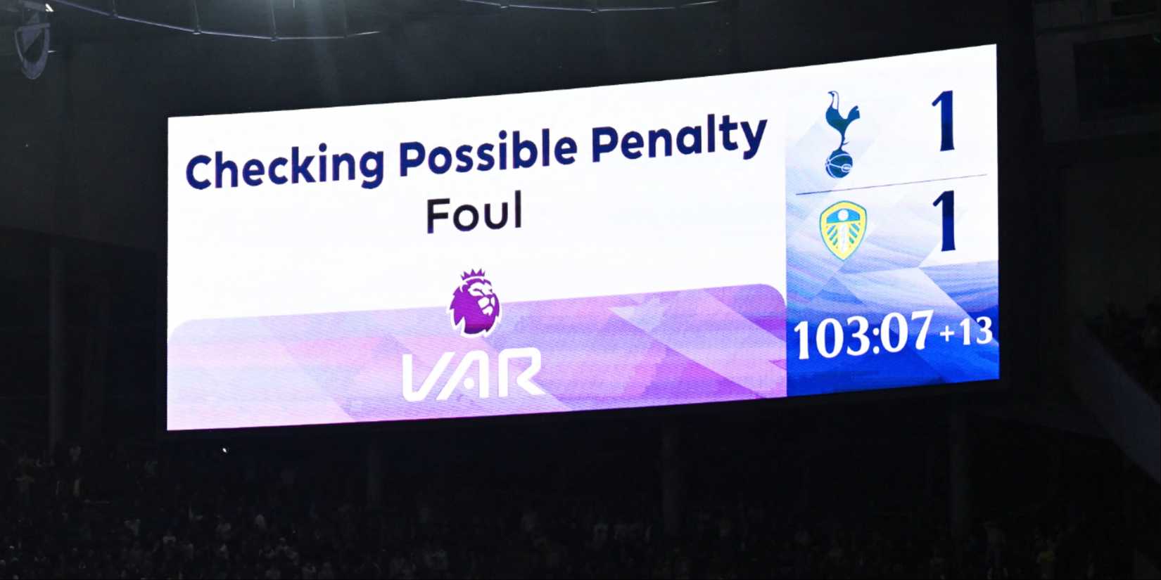 Tottenham vs Leeds United | VAR