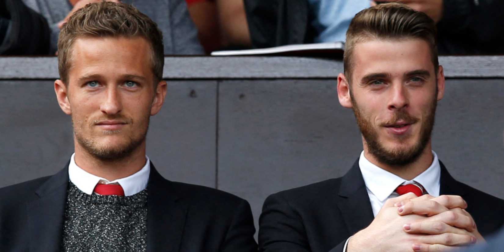 Anders Lindegaard and David de Gea in 2024