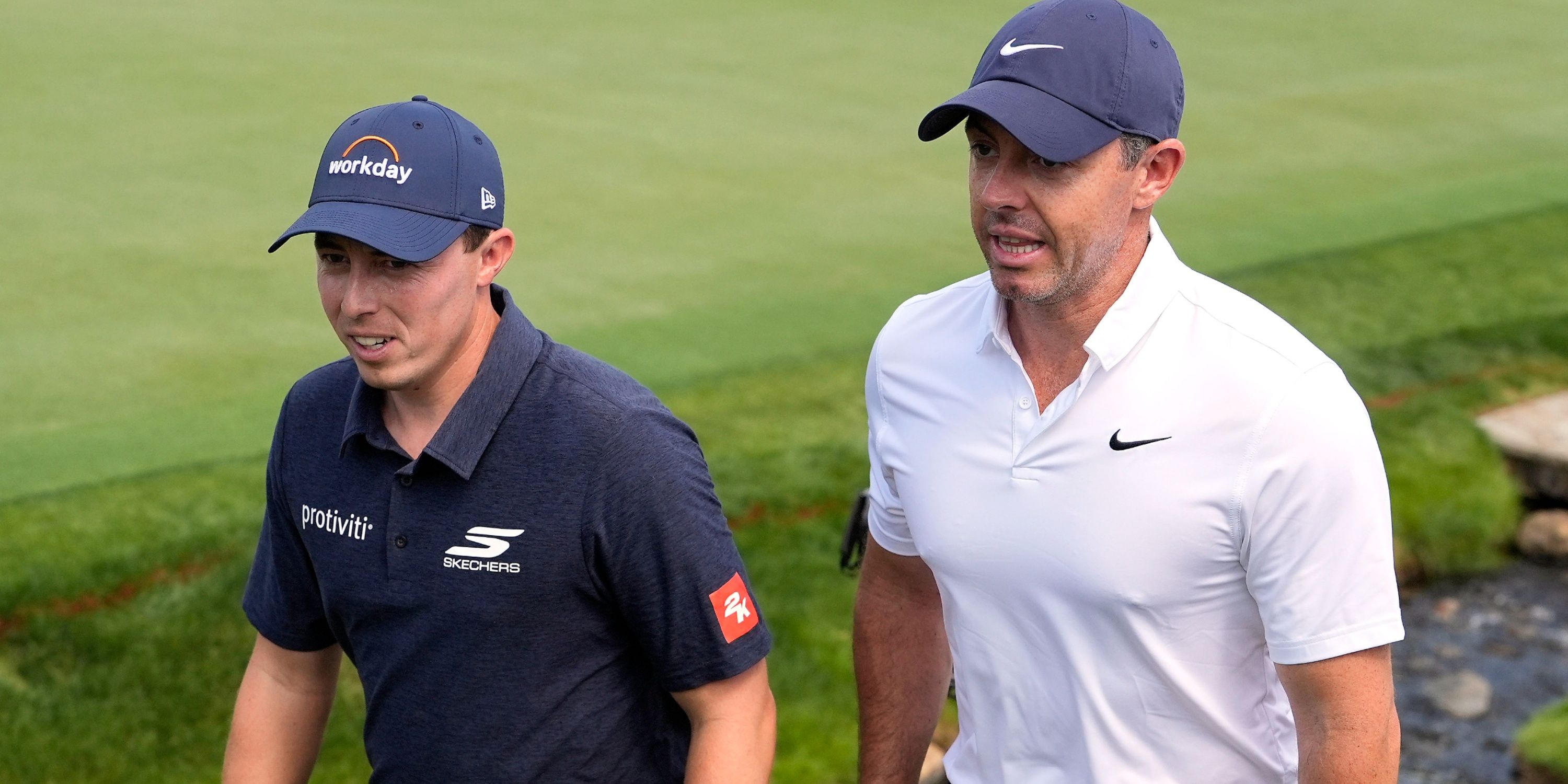 Matt Fitzpatrick and Rory McIlroy