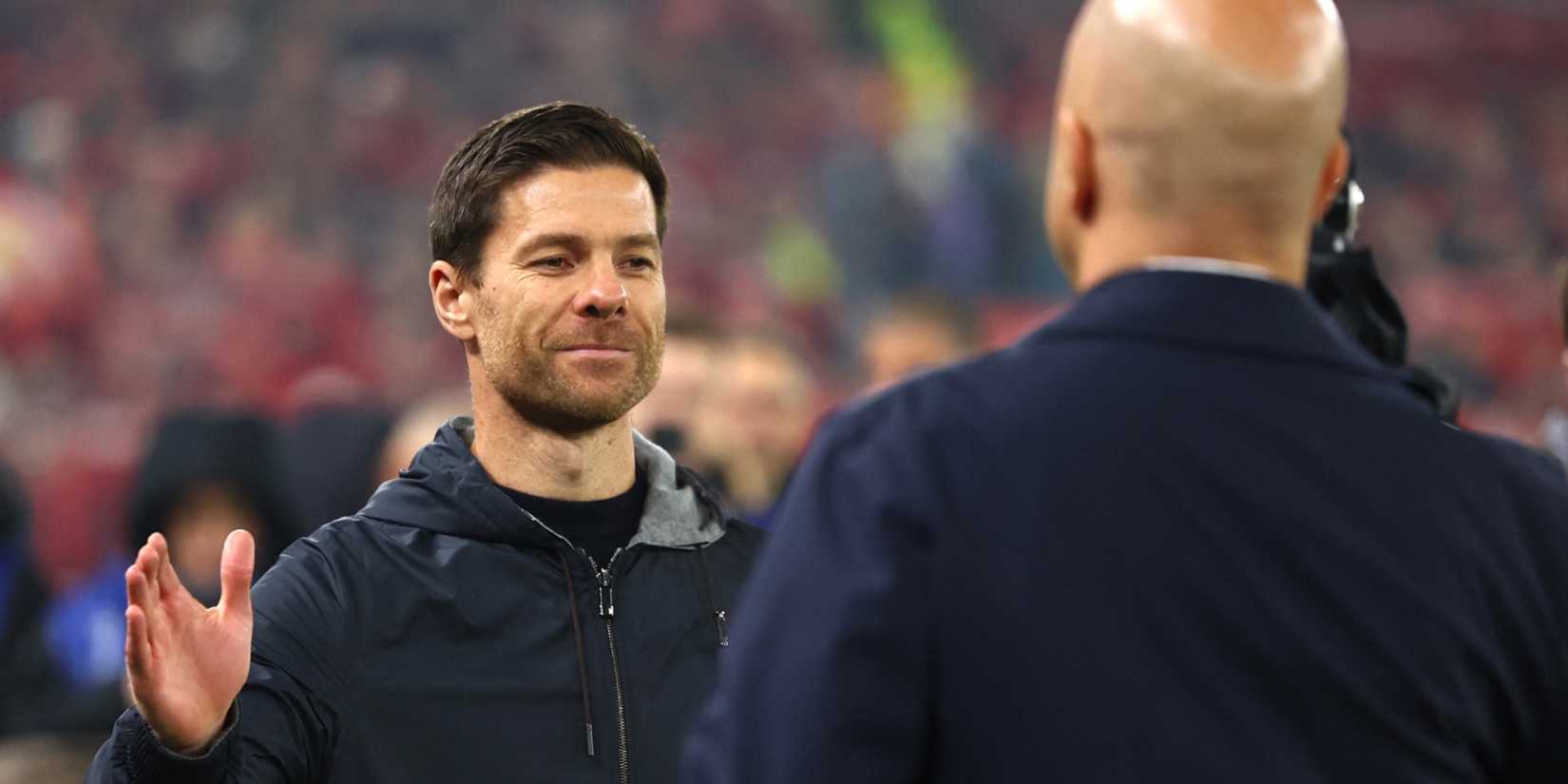 Xabi Alonso and Arne Slot