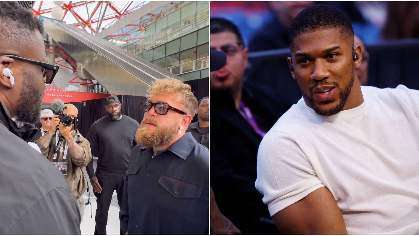 Jake Paul Slammed For 'Stupid' Anthony Joshua Comments to Francis Ngannou