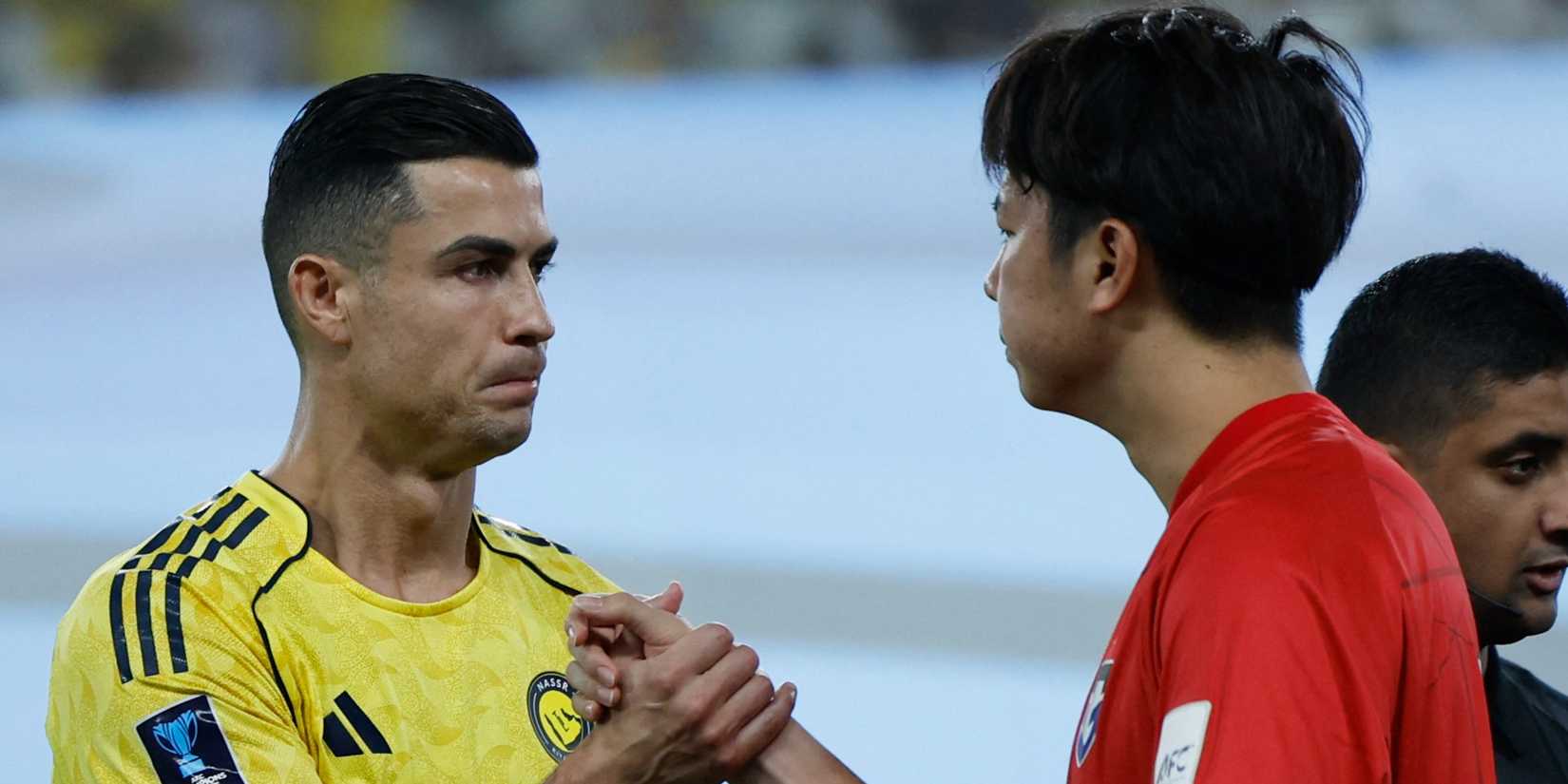 Cristiano Ronaldo and Rui Araki