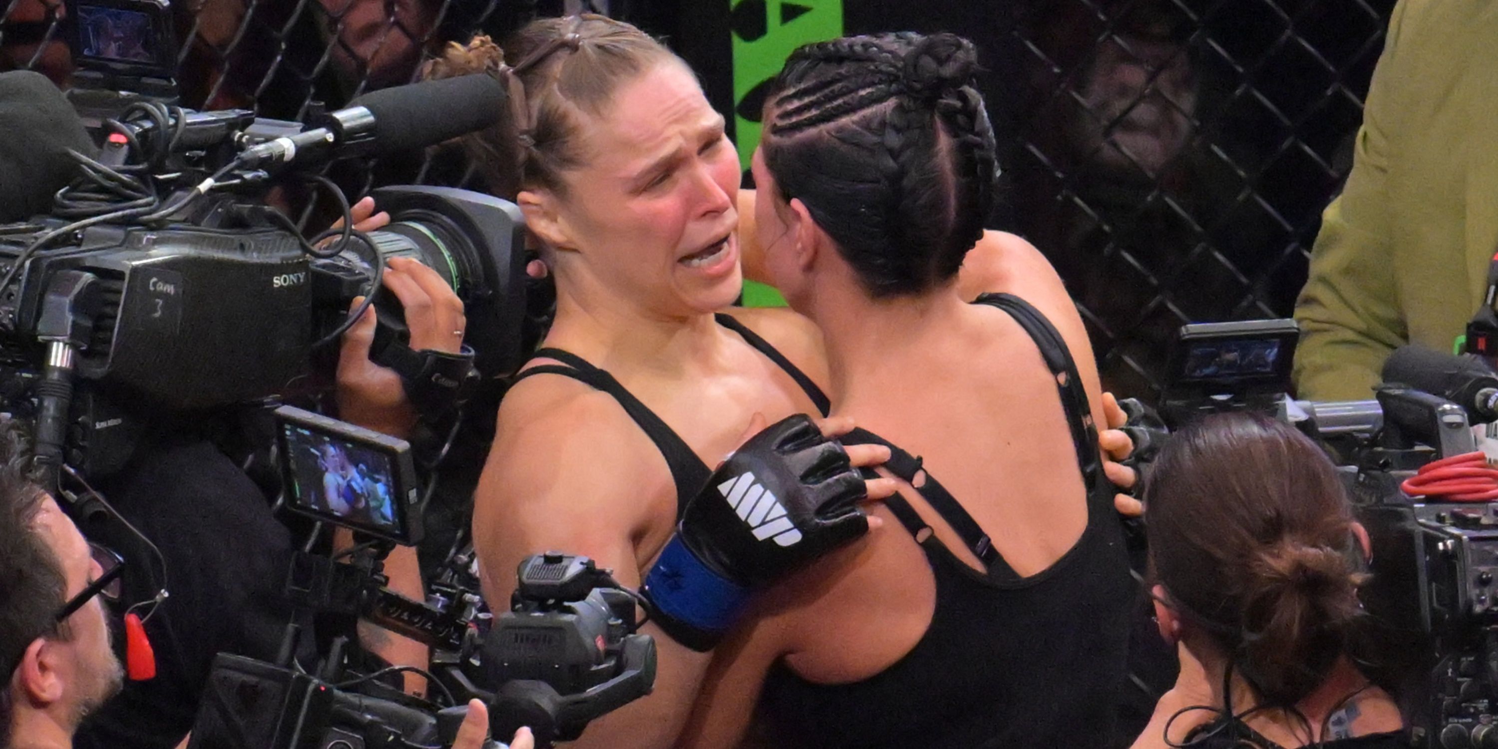 Ronda Rousey and Gina Carano