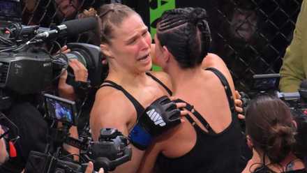 Ronda Rousey and Gina Carano