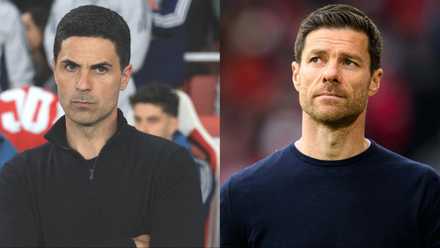Mikel Arteta and Xabi Alonso