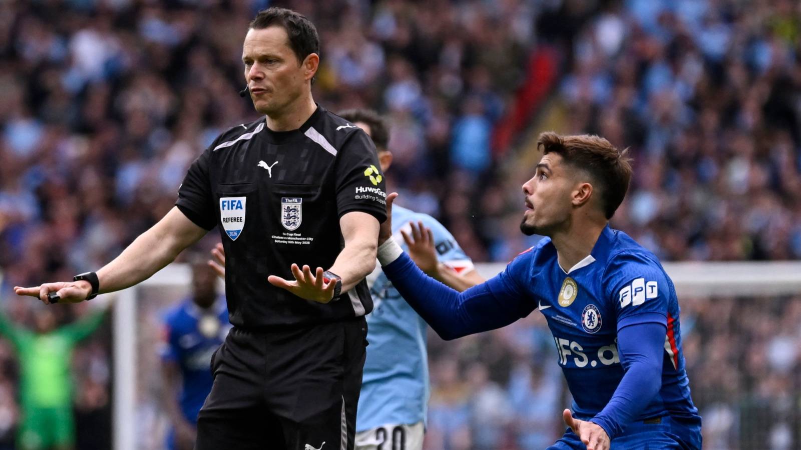 Enzo Fernandez Should Have Been Sent Off in FA Cup Final, Says Ex-PGMOL ...