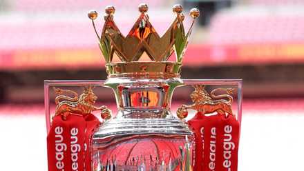 Premier League trophy