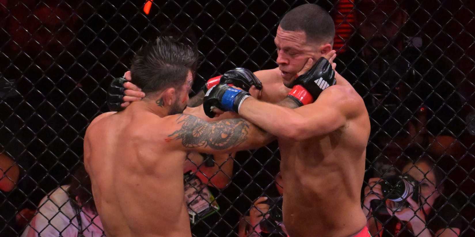 Nate Diaz vs Mike Perry