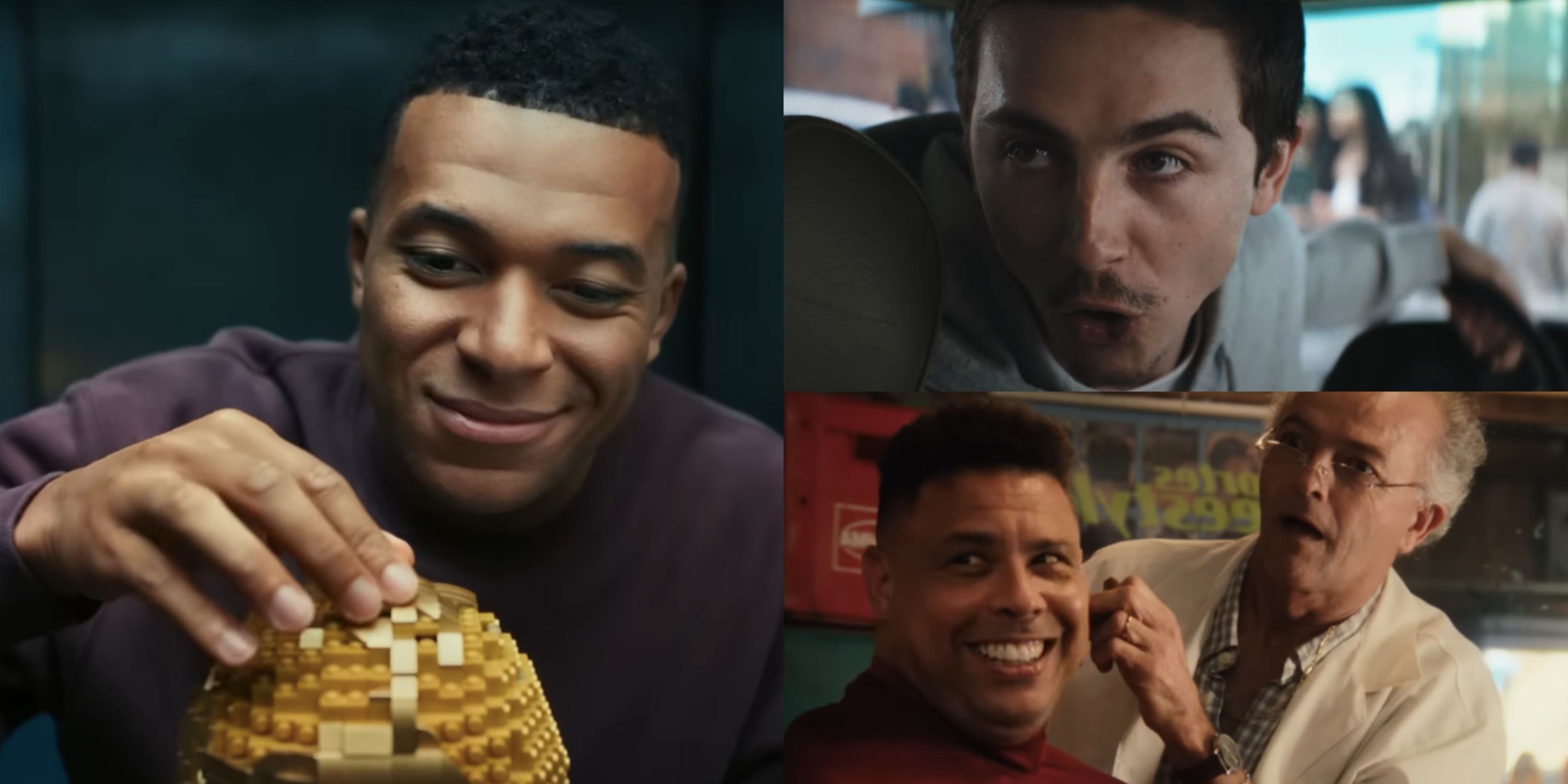 Kylian Mbappe Lego World Cup ad, Timothee Chalamet, Ronaldo