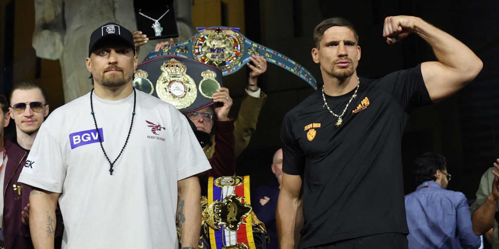 Usyk and Verhoeven