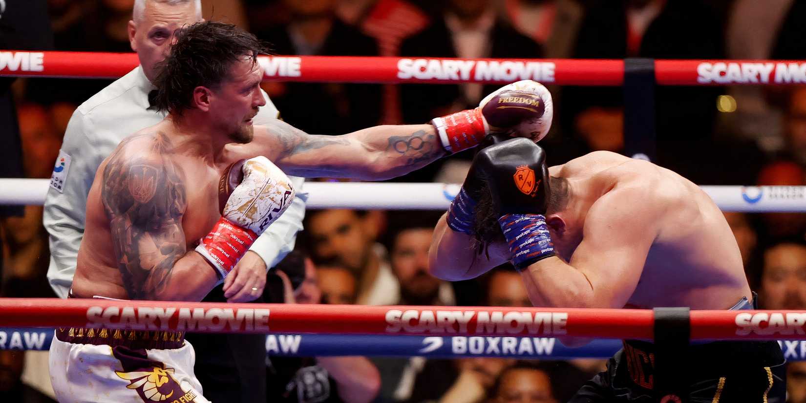Oleksandr Usyk and Rico Verhoeven