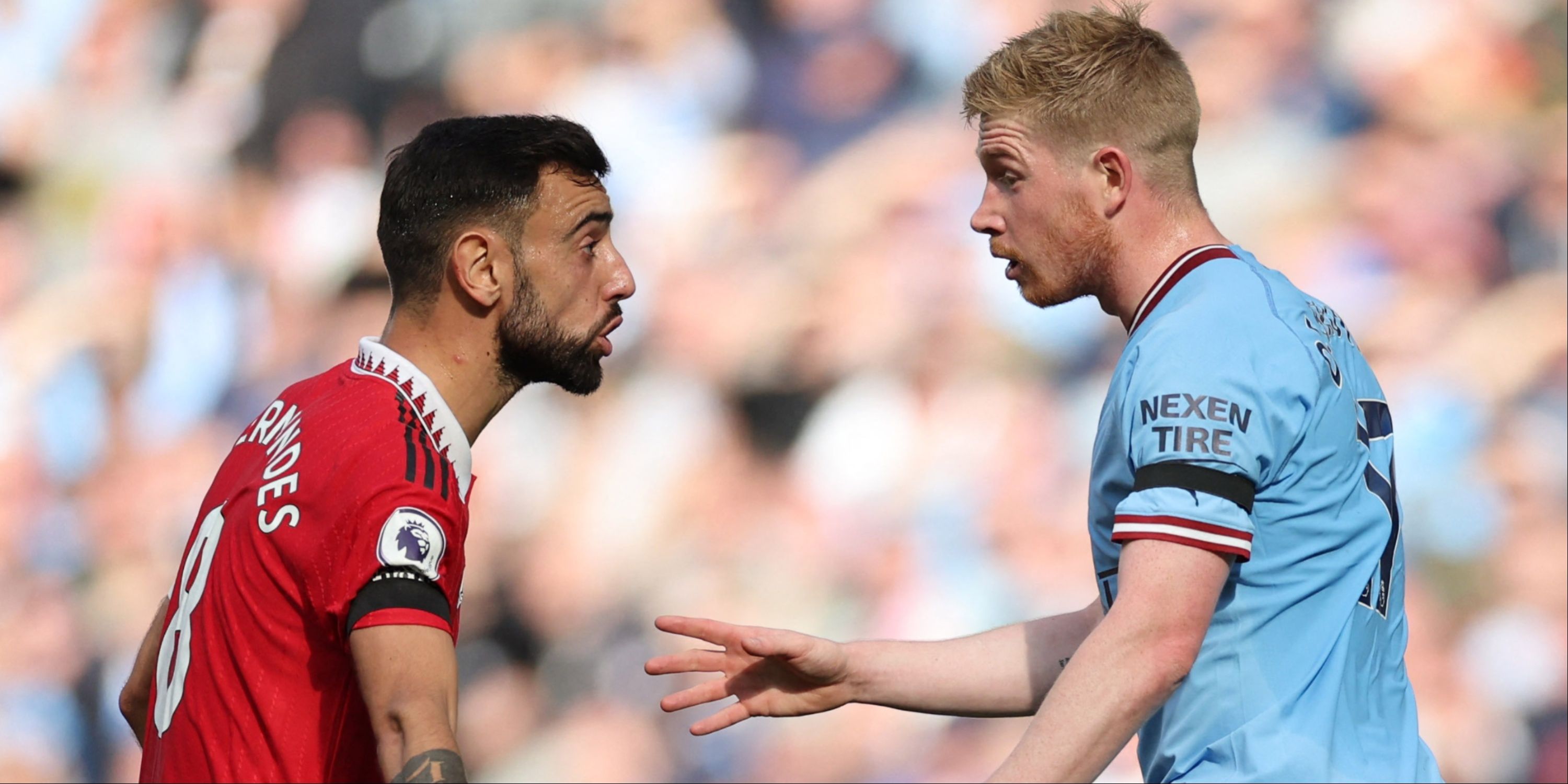 Bruno Fernandes and Kevin De Bruyne