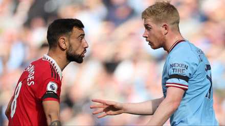 Bruno Fernandes and Kevin De Bruyne