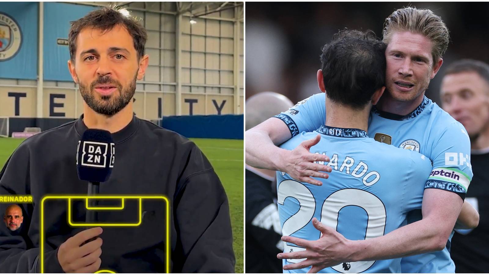Bernardo Silva Names His Greatest Teammates 11 - Snubs Haaland, Aguero and Rodri
