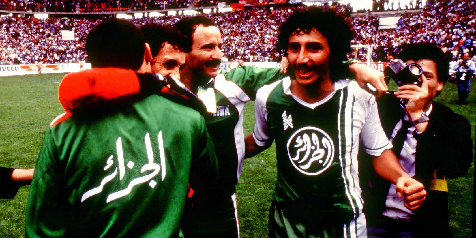 Algeria beating West Germany 1982 World Cup
