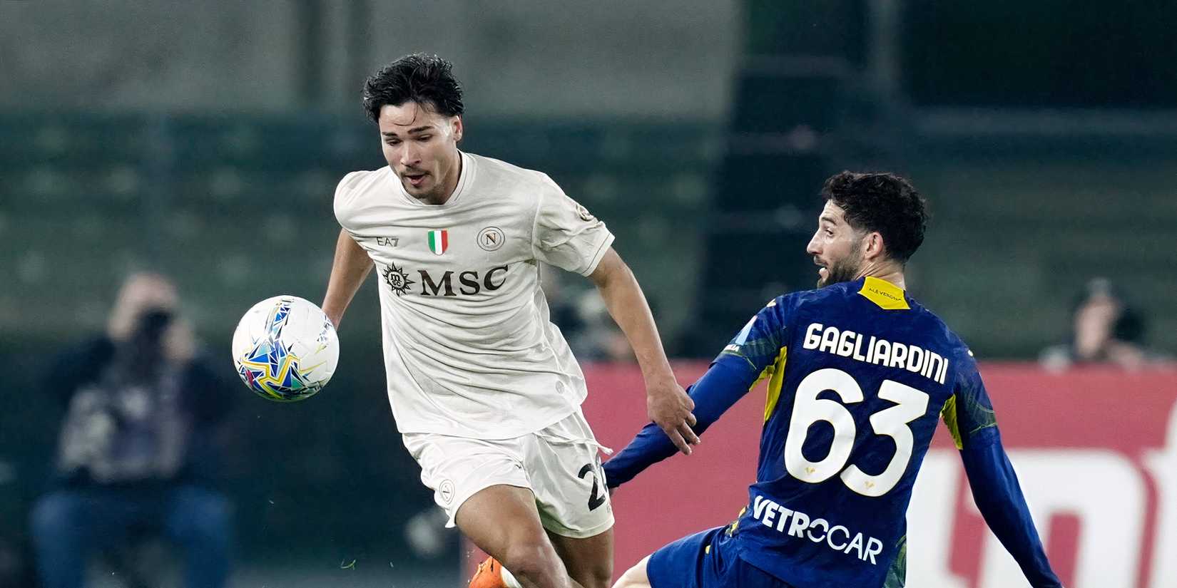 Antonio Vergara in action for Napoli
