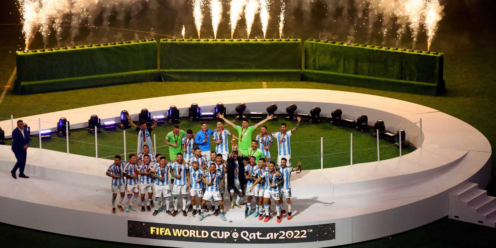 Argentina celebrate 2022 World Cup Final win