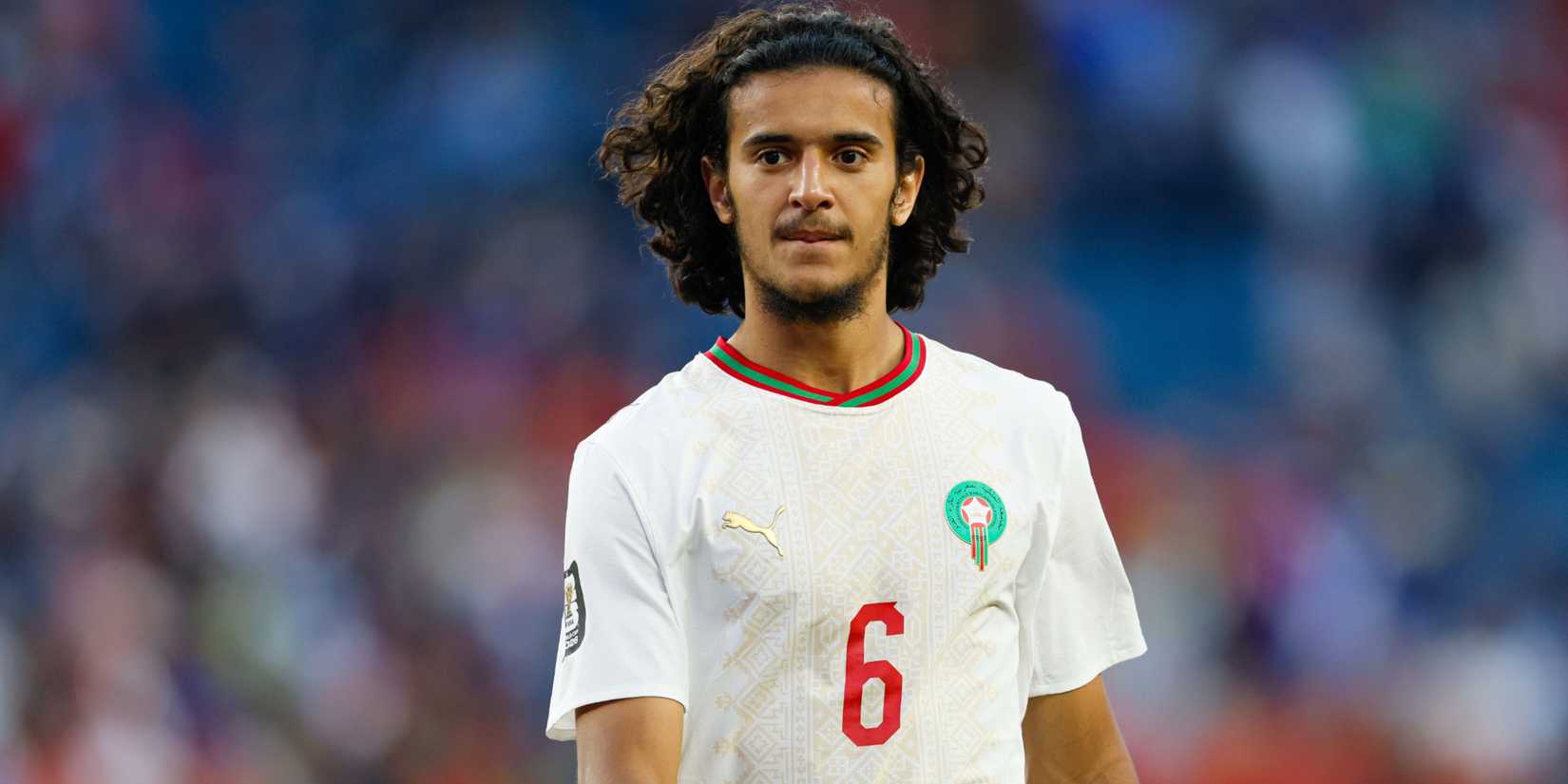Ayyoub Bouaddi in action for Morocco at the 2026 World Cup