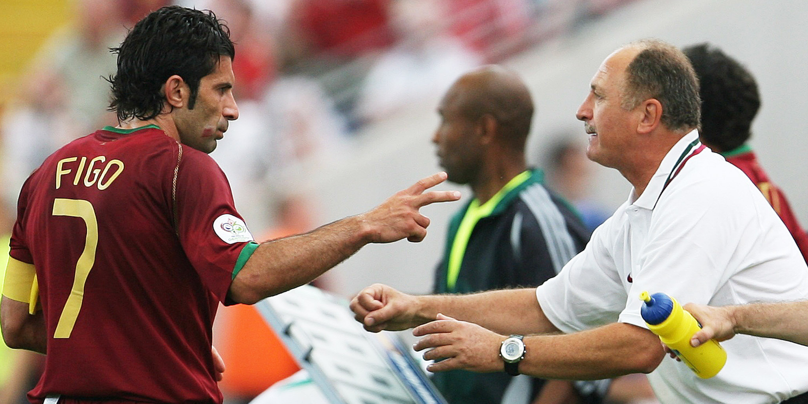 Luis Figo, Luiz Felipe Scolari