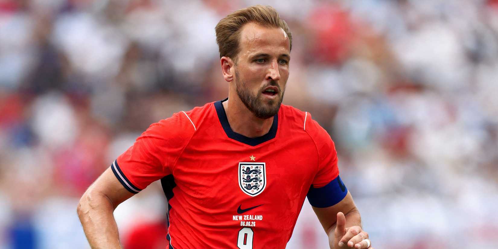 Harry Kane in action for England