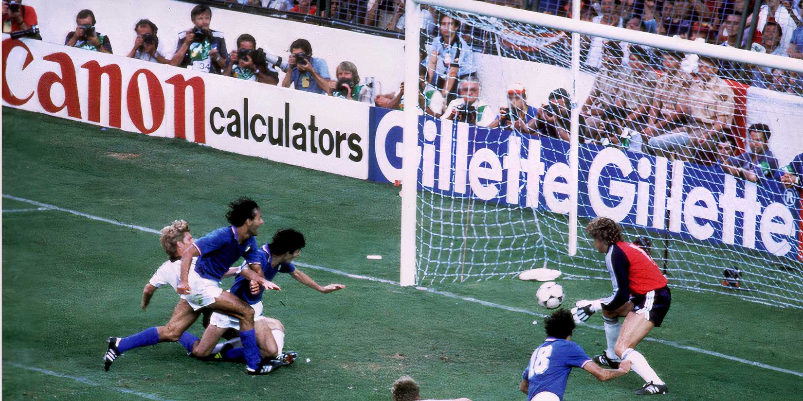 Italy beat West Germany in the 1982 World Cup final