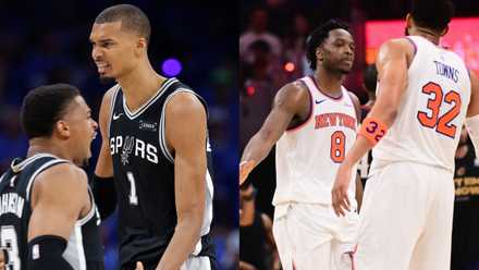 San Antonio Spurs and New York Knicks