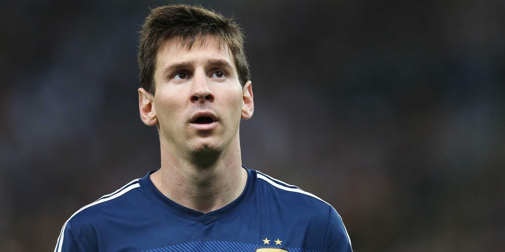 Lionel Messi Argentina 2014 World Cup final
