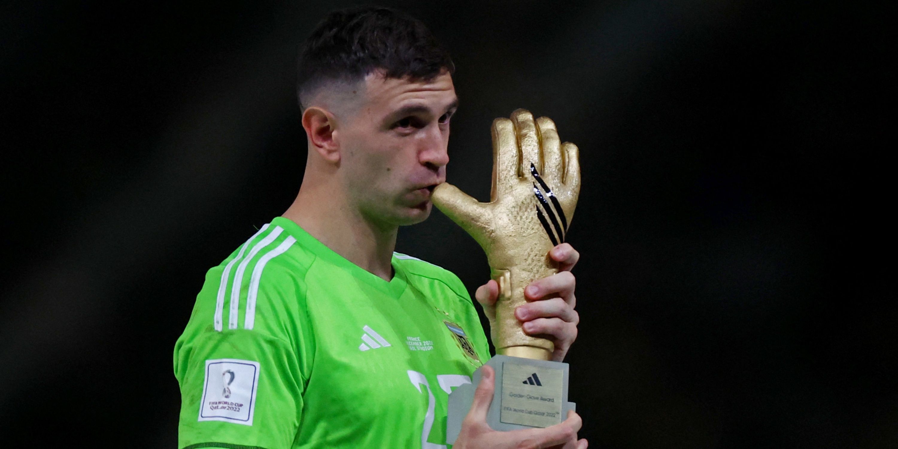 Emiliano Martinez Argentina 2022 World Cup Golden Glove
