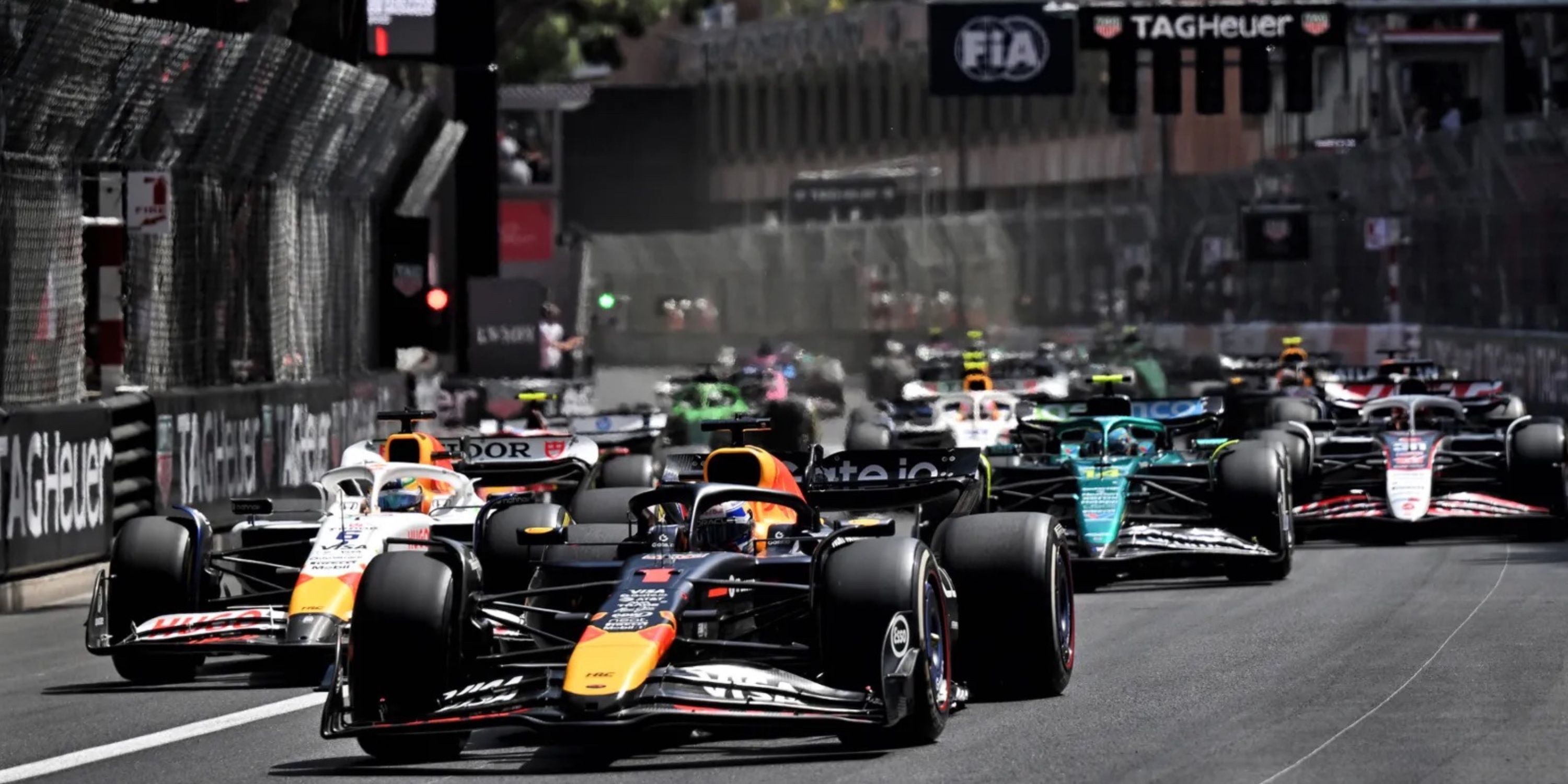 F1 Cars Racing in Monaco