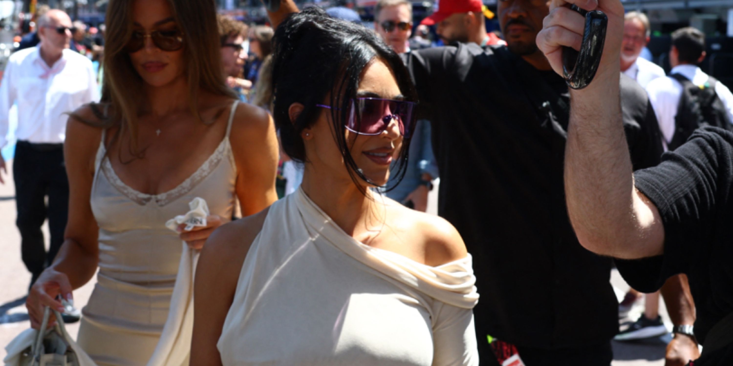 Kim Kardashian after Monaco Grand Prix