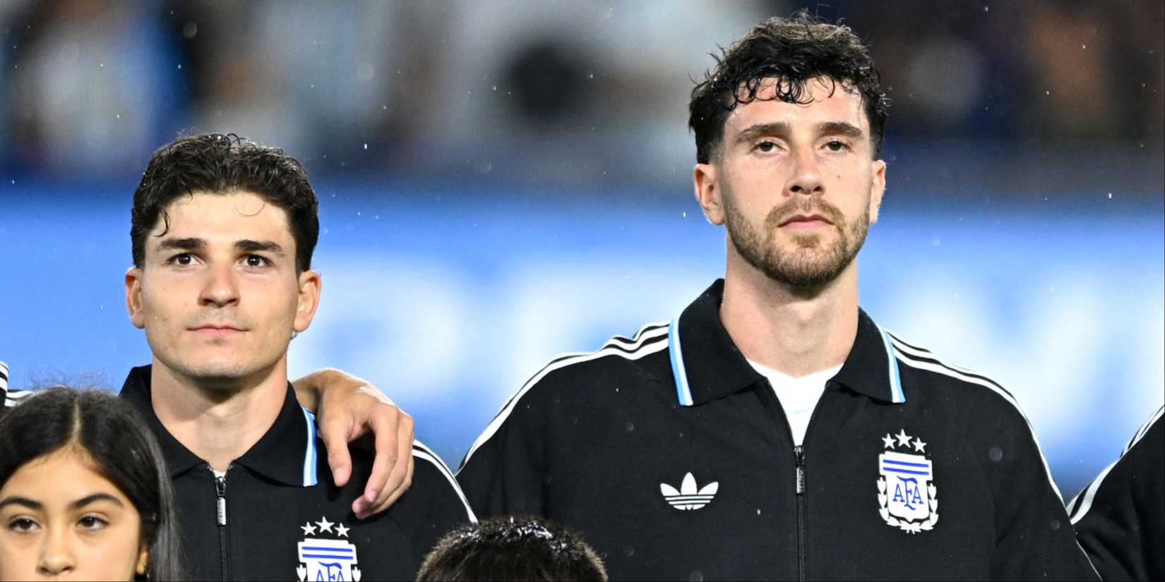 Julian Alvarez and Marcos Senesi (Argentina)
