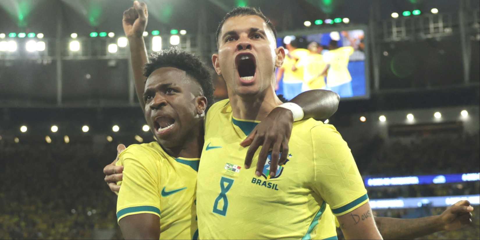 Bruno Guimaraes and Vinicius Jr (Brazil)