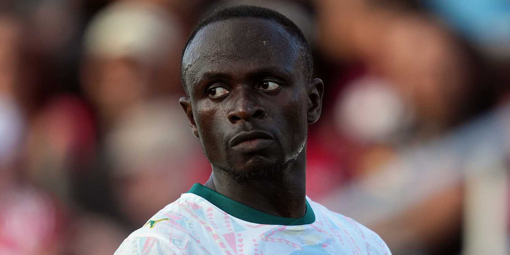 Sadio Mane in action for Senegal