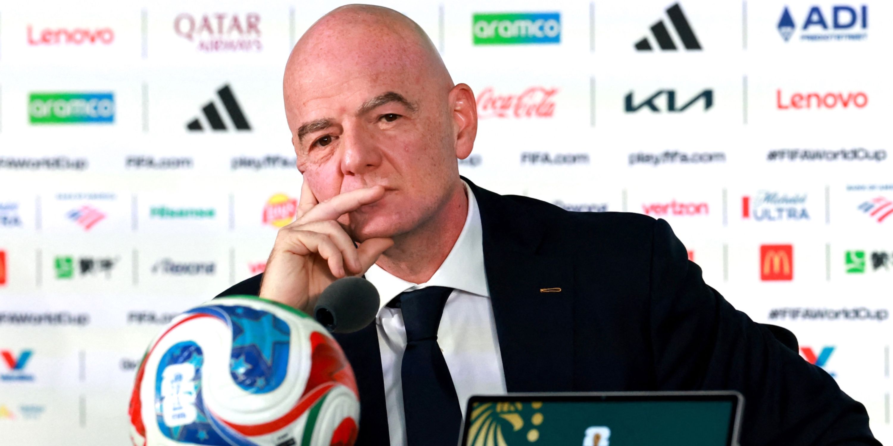 FIFA president Gianni Infantino
