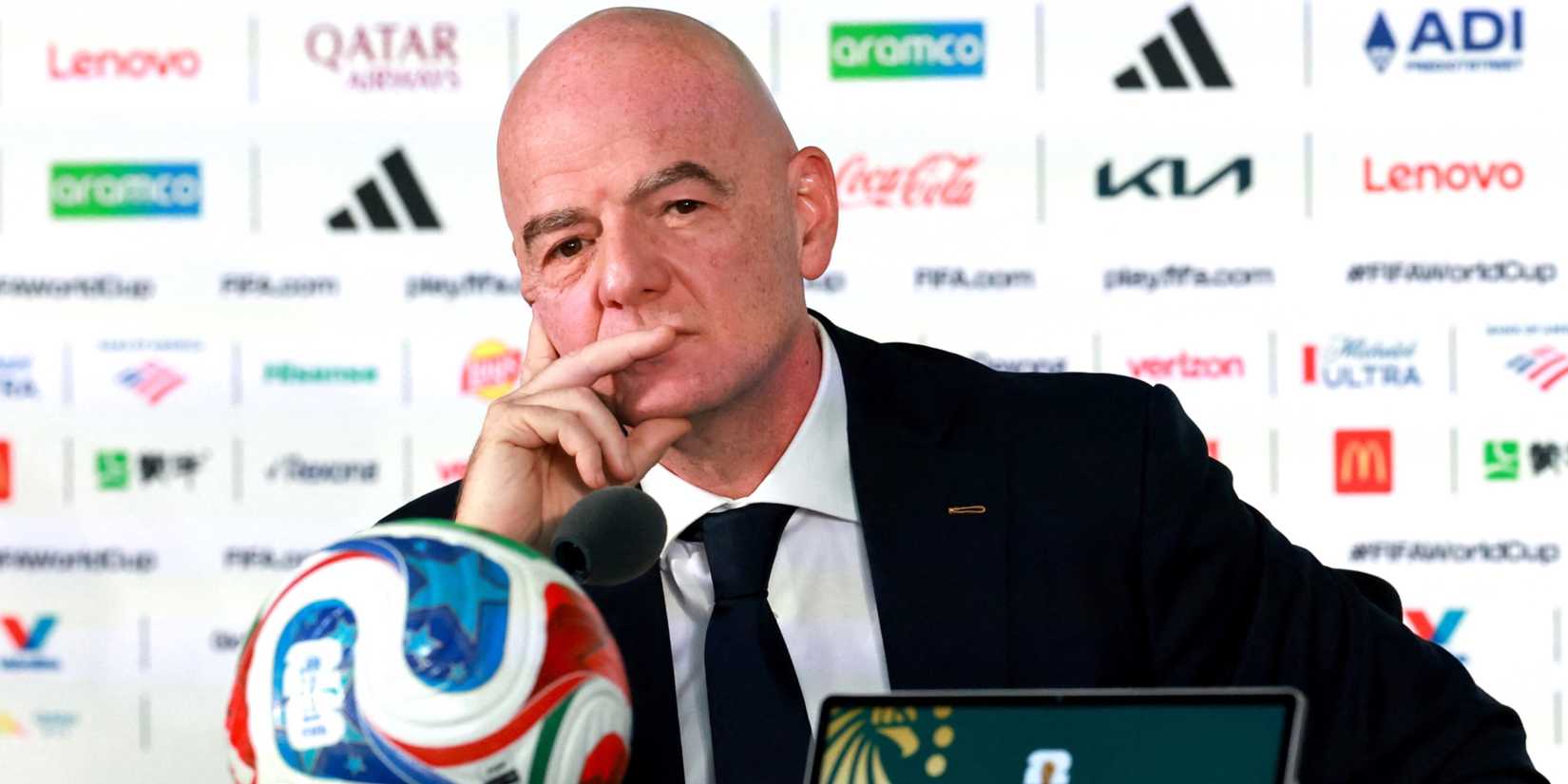 FIFA president Gianni Infantino