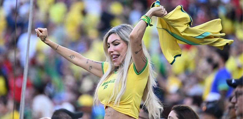 Brazil fans